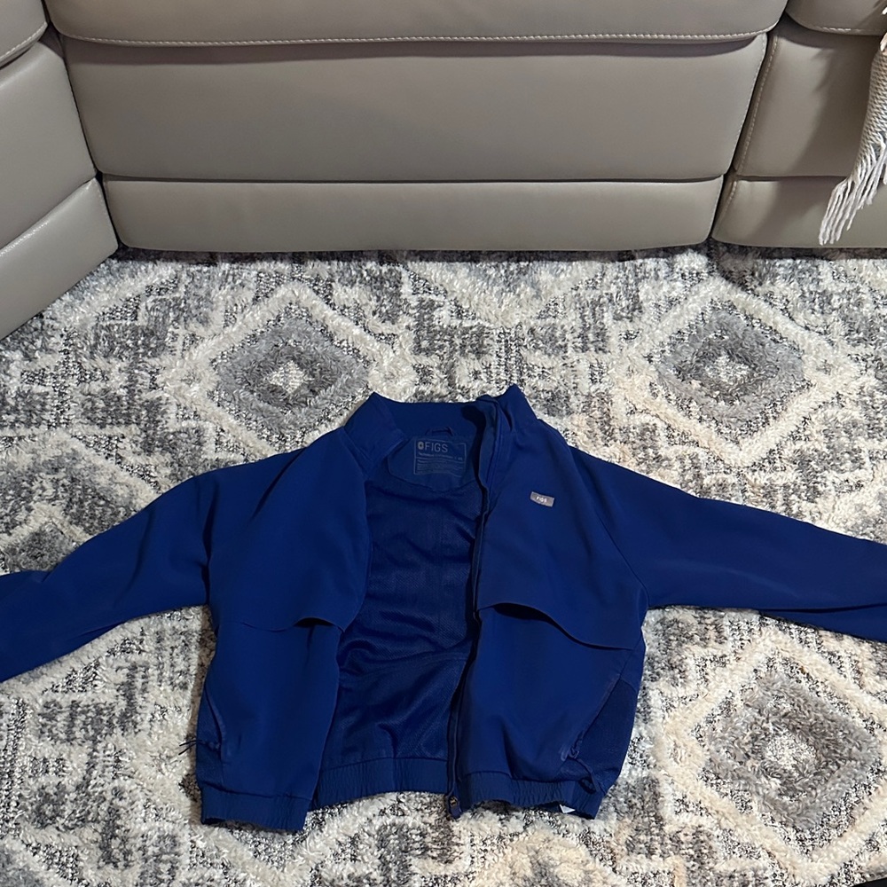 Figs Technical Collection Jacket in Blue